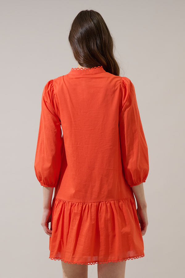 Sugarlips Yamila Ruffle Mini Dress