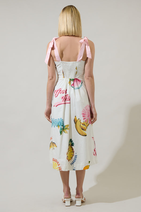 Sugarlips Zahra Island Tyra Midi Dress