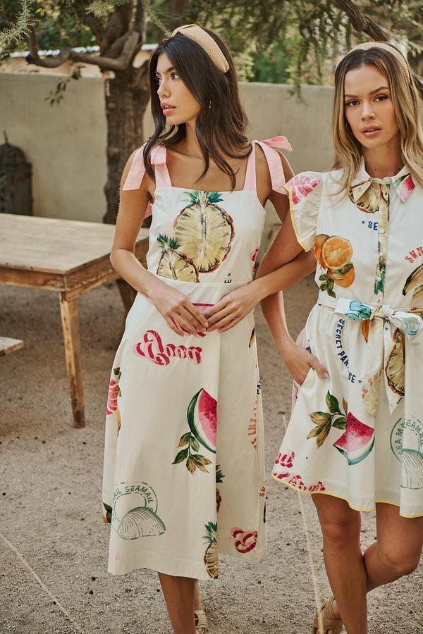 sugarlips Zahra Island Tyra Midi Dress