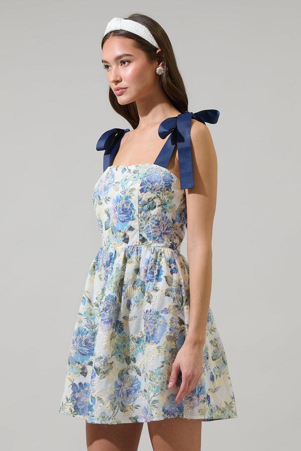 Sugarlips Zaidy Eyelet Nidia Mini Dress