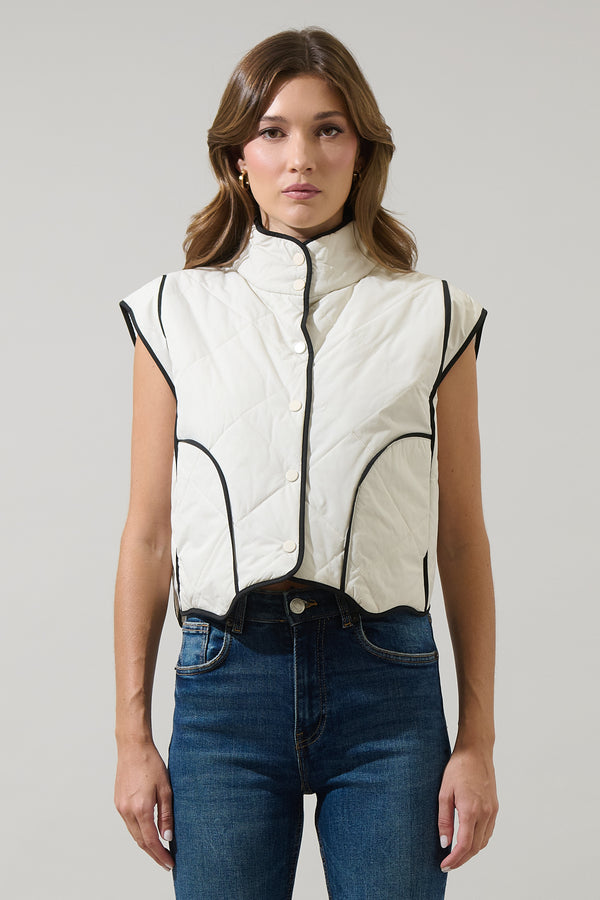 sugarlips Zena Puffer Vest