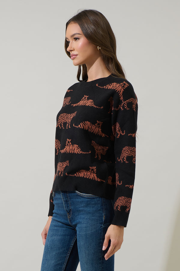 Sugarlips Zenzi Jungle Crewneck Sweater