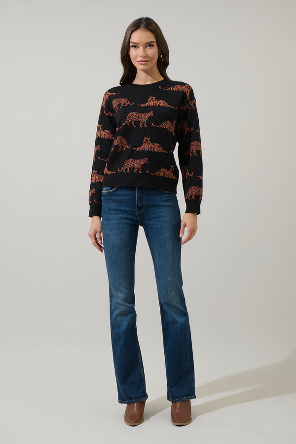 Sugarlips Zenzi Jungle Crewneck Sweater