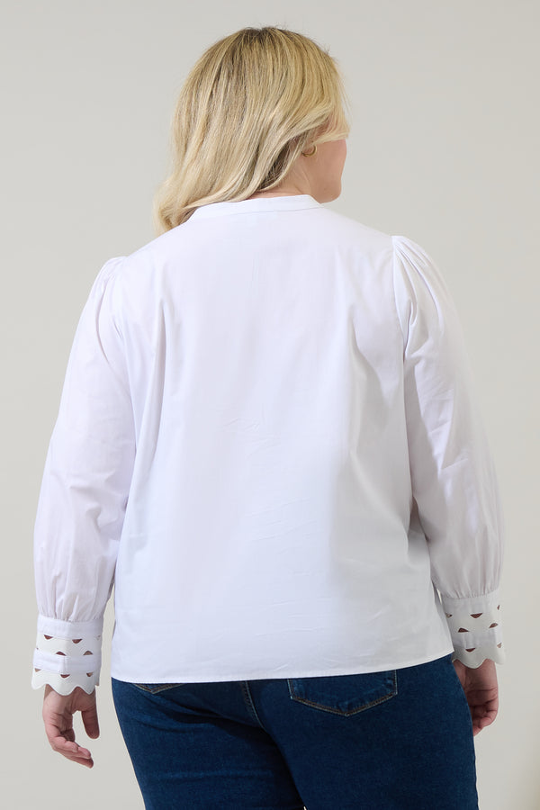 Sugarlips Ziana Button Down Shirt Curve