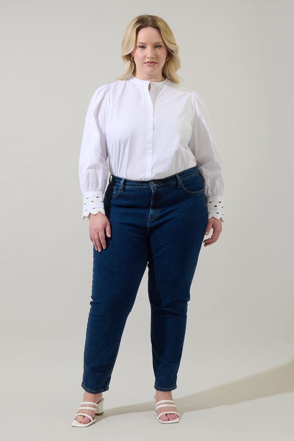 Sugarlips Ziana Button Down Shirt Curve