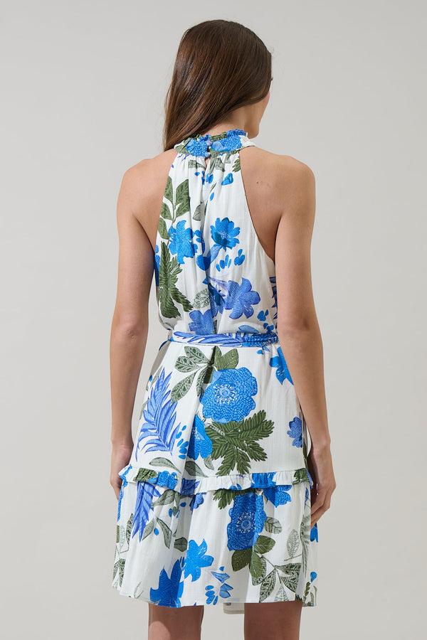 Sugarlips Zurie Floral Siana Halter Dress