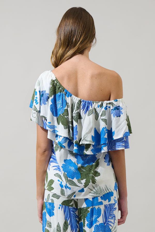 Sugarlips Zurie Floral Talisy Off Shoulder Top