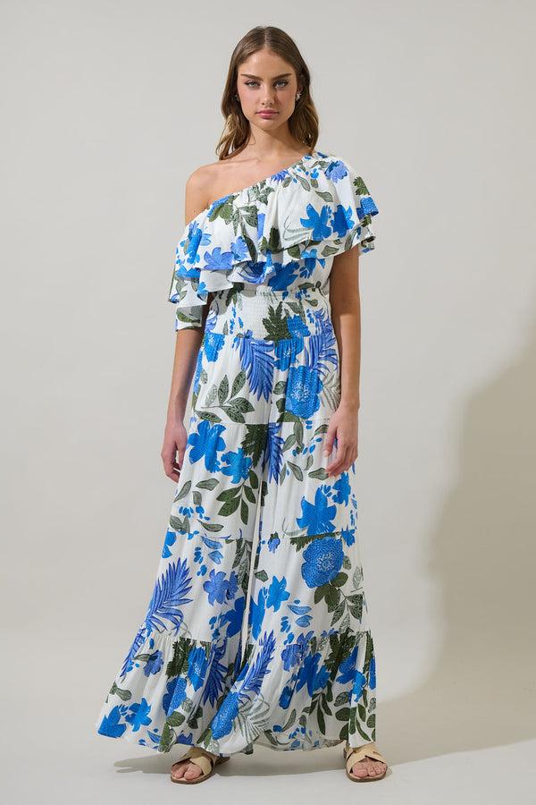 Sugarlips Zurie Floral Talisy Off Shoulder Top