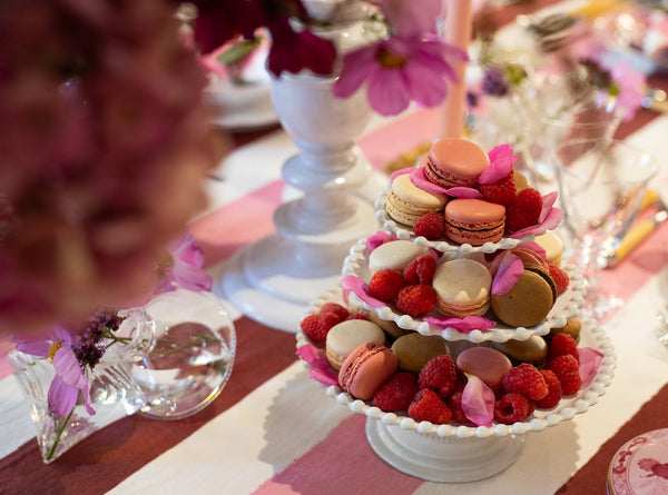 Summerill & Bishop Adelaide Three Level Cake Stand By Astier De Villatte 22cm