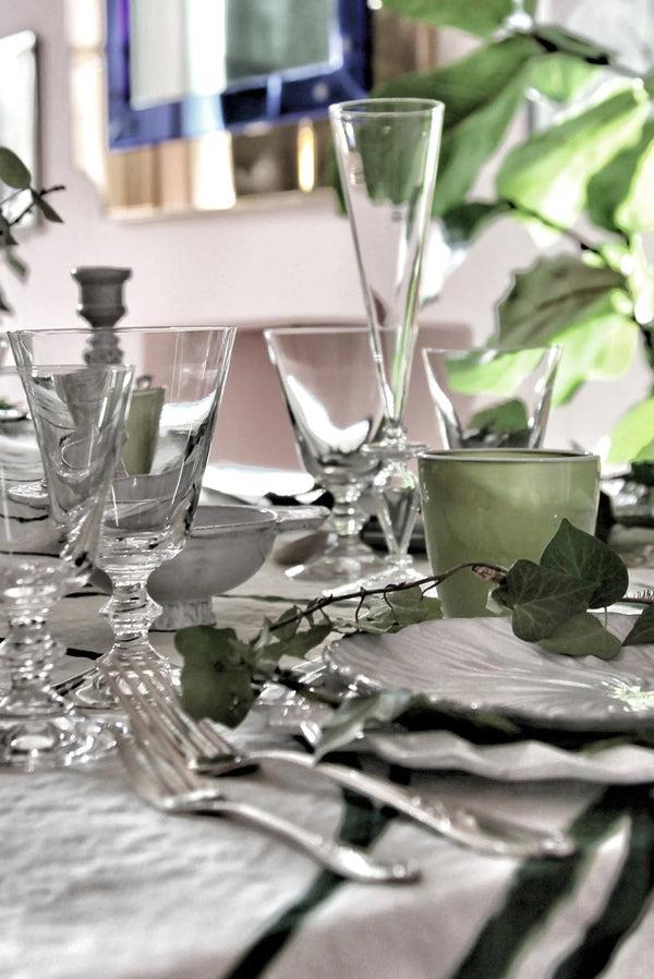 Summerill & Bishop 'Antinous I' Summerill & Bishop X Luke Edward Hall Linen Tablecloth