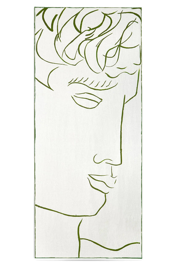 summerill & bishop 'Antinous I' Summerill & Bishop x Luke Edward Hall Linen Tablecloth