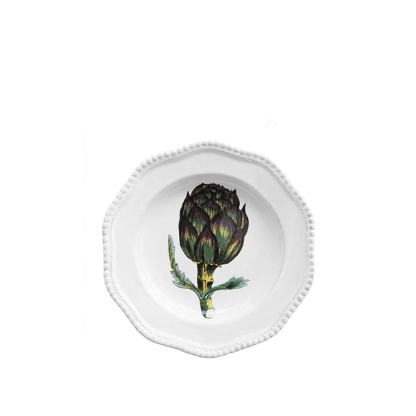 summerill & bishop Artichoke Soup Plate by Astier de Villatte 24cm