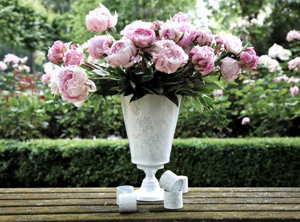 Summerill & Bishop Astier De Villatte X Summerill & Bishop Vase With Falling Flower 31cm