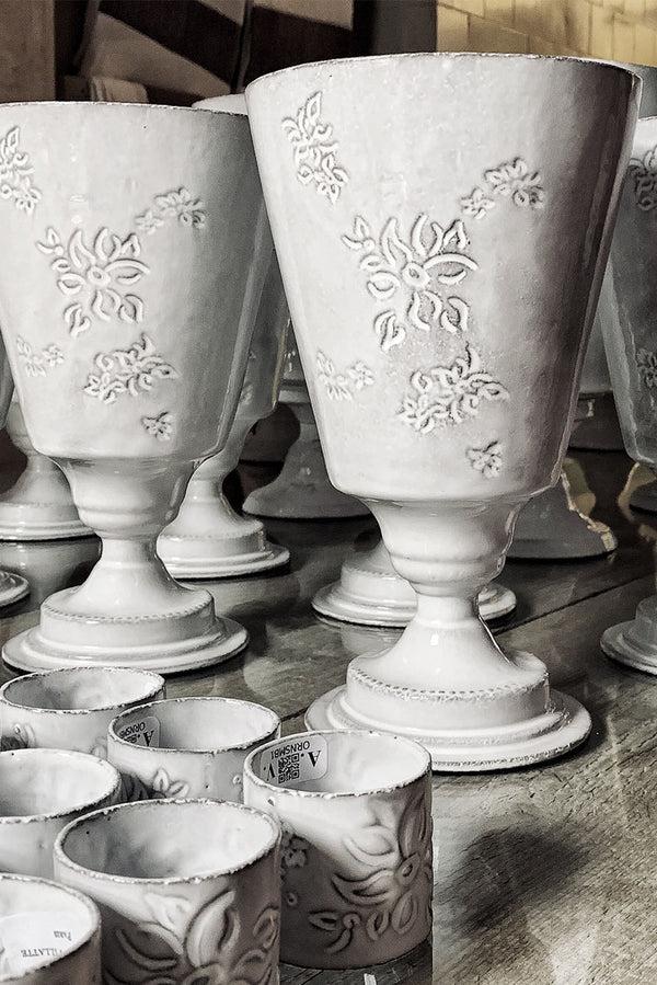 Summerill & Bishop Astier De Villatte X Summerill & Bishop Vase With Falling Flower 31cm