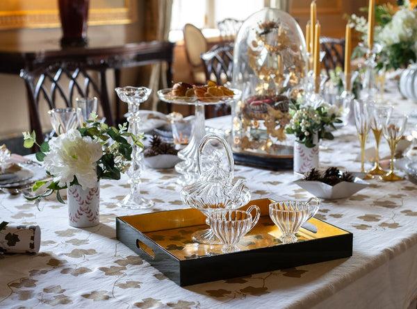 Summerill & Bishop Aurora Clear Handblown Glass Teacup 11cm