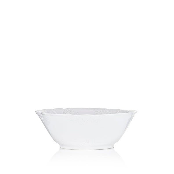 Summerill & Bishop Bernadette's Falling Flower White Serving Bowl 30cm