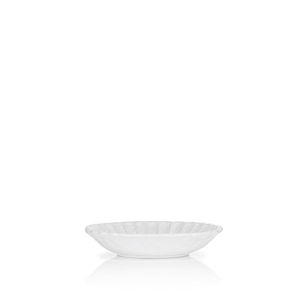 Summerill & Bishop Bernadette's Falling Flower White Soup Bowl 22cm