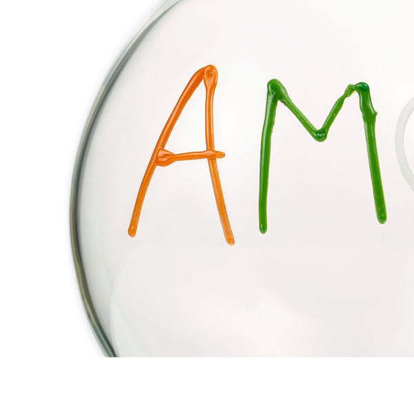 Summerill & Bishop Bespoke Handblown Glass Word Carafe - MADE TO ORDER