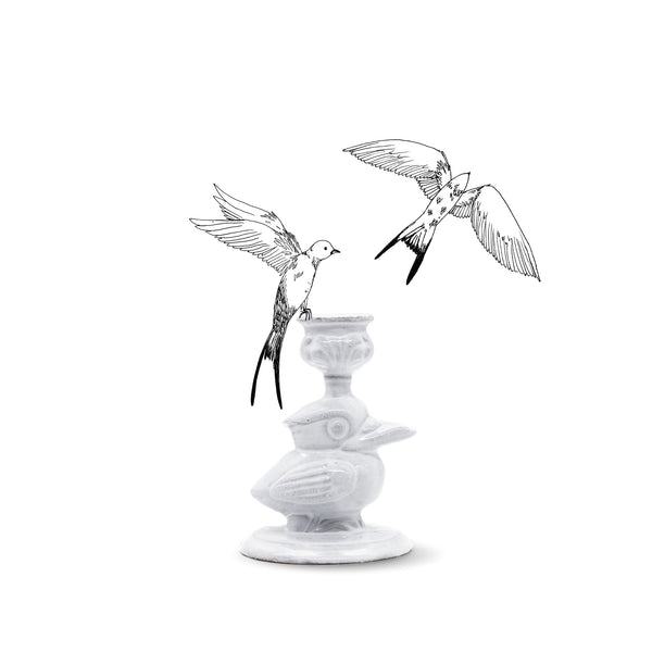 Summerill & Bishop Birdie Candlestick By Astier De Villatte 10cm