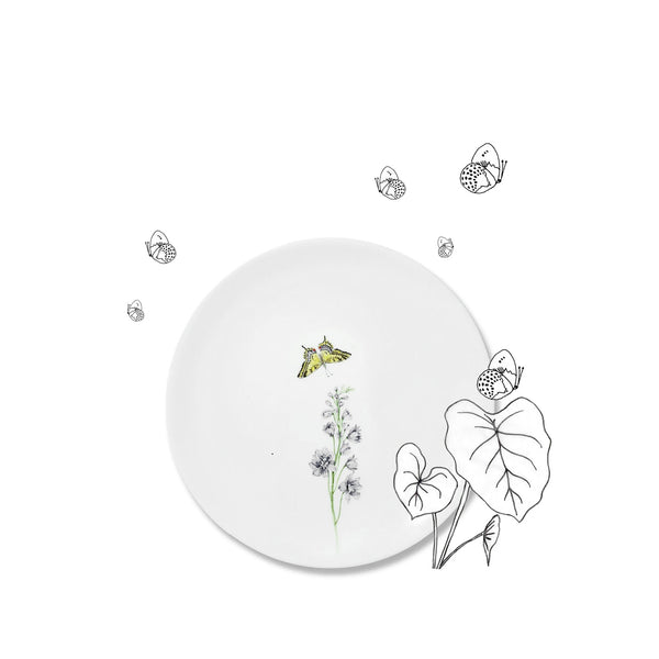 Summerill & Bishop Bloom Delphinium Dinner Plate 25cm