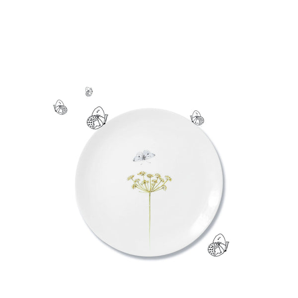 Summerill & Bishop Bloom Pastinaca Satvia Dinner Plate 25cm