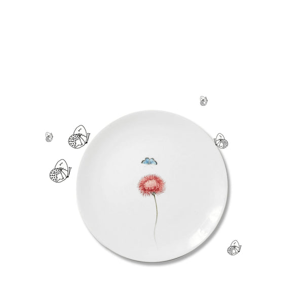 Summerill & Bishop Bloom Silybum Marianum Dinner Plate 25cm