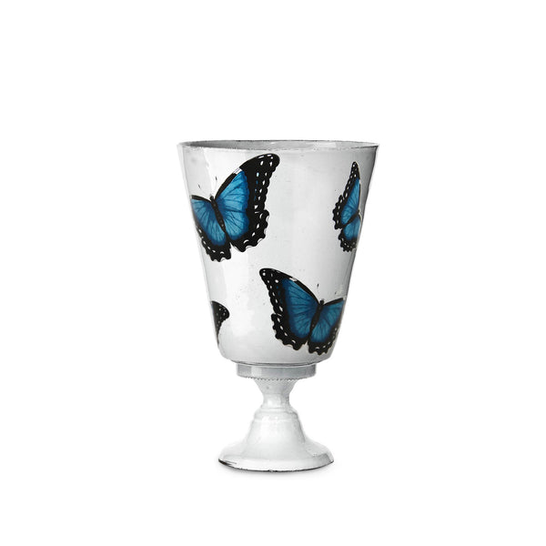 summerill & bishop Blue Butterfly Vase by Astier de Villatte