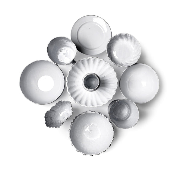 Summerill & Bishop Blue Geranium Flowers Vase By Astier De Villatte 36cm