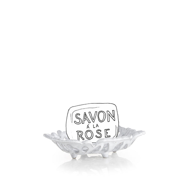Summerill & Bishop Branchu Soap Dish By Astier De Villatte 12.5cm