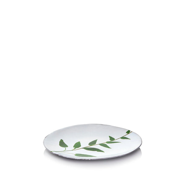 Summerill & Bishop Campanula Leaf Plate By Astier De Villatte 24cm