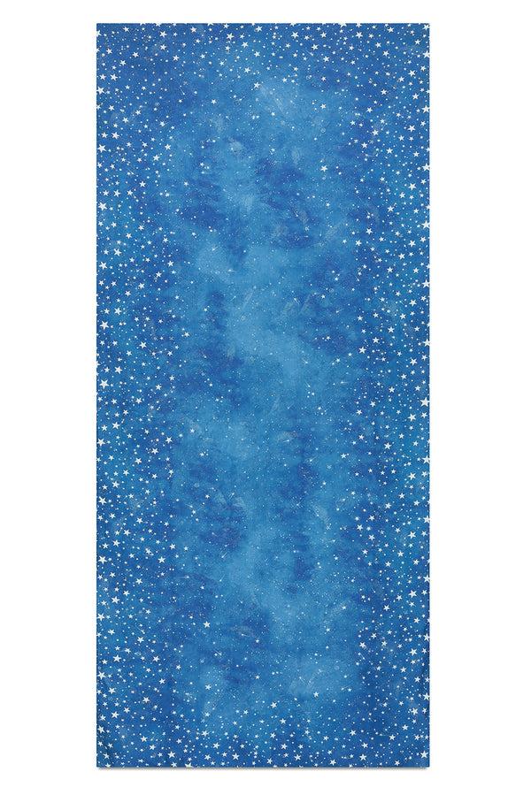 summerill & bishop 'Celestial Stars' Linen Tablecloth in Blue