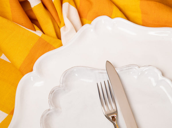 Summerill & Bishop Ceramic Cambridge Platter By Astier De Villatte 32.5cm