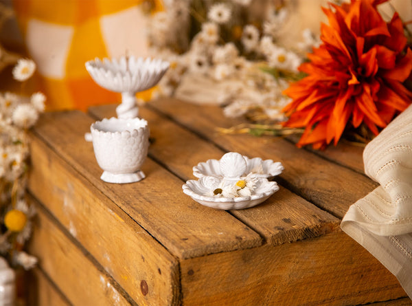 Summerill & Bishop Ceramic Salt And Pepper Venus By Astier De Villatte 13cm