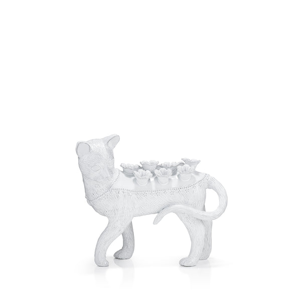 summerill & bishop Ceramic Serena Carone Cat Flower Holder by Astier de Villatte 32cm
