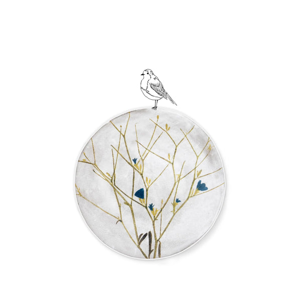 Summerill & Bishop Cichorium Leaf Plate By Astier De Villatte 24cm