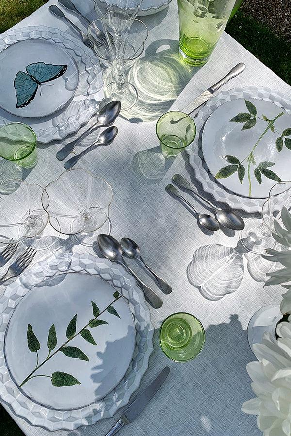 Summerill & Bishop Cichorium Leaf Plate By Astier De Villatte 24cm