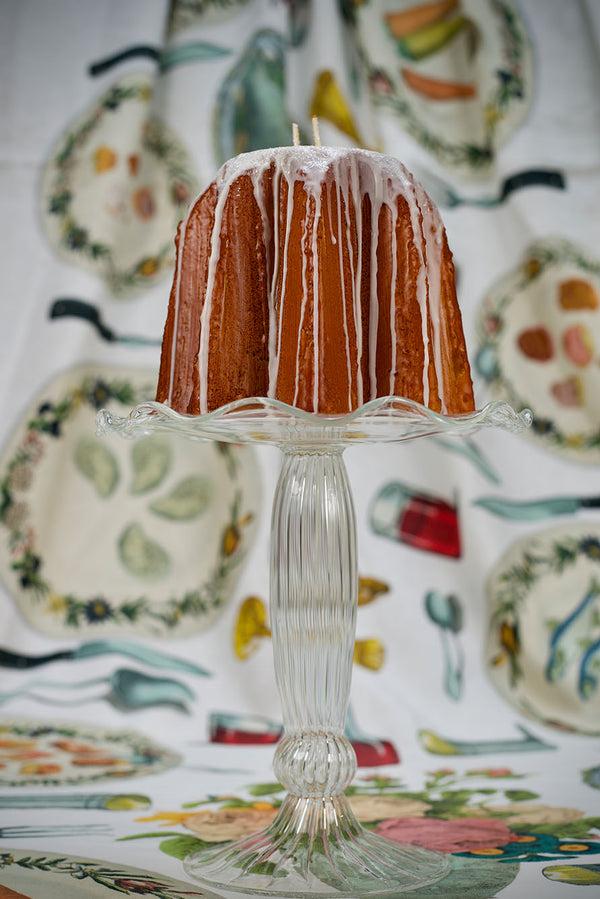 Summerill & Bishop Classic Panettone With White Sugar Decorative Candle 18cm