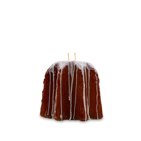 summerill & bishop Classic Panettone With White Sugar Decorative Candle 18cm