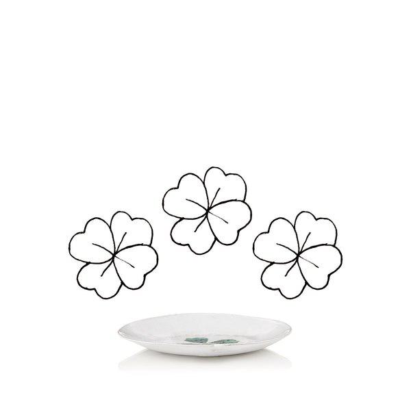Summerill & Bishop Clover Trinket Dish By Astier De Villatte 14cm