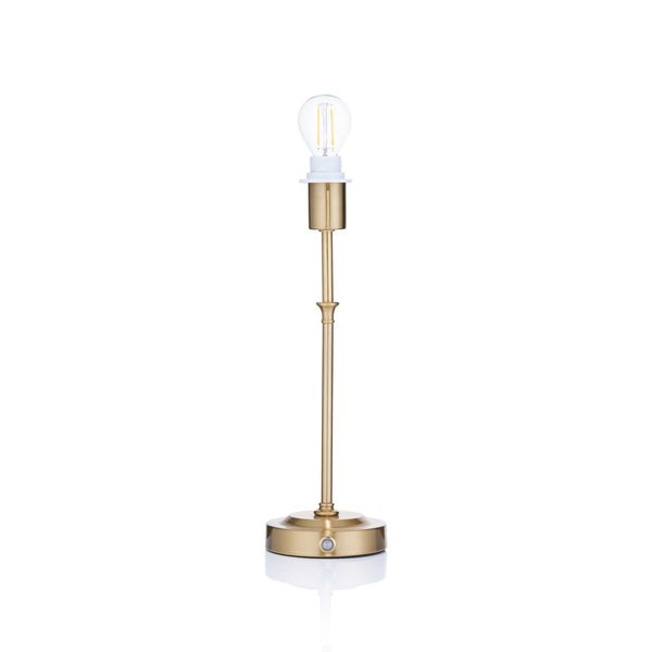summerill & bishop Cordless Rechargeable Gold LED Lamp Base 32cm