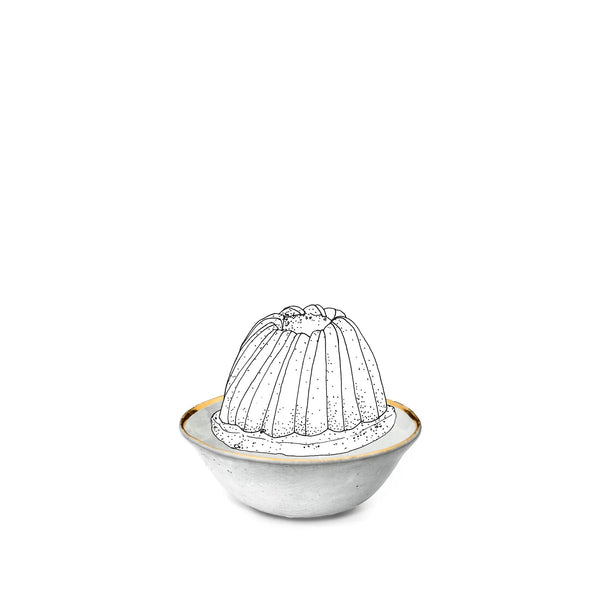 Summerill & Bishop Crésus Soup Bowl With Gold Rim By Astier De Villatte 14.5cm