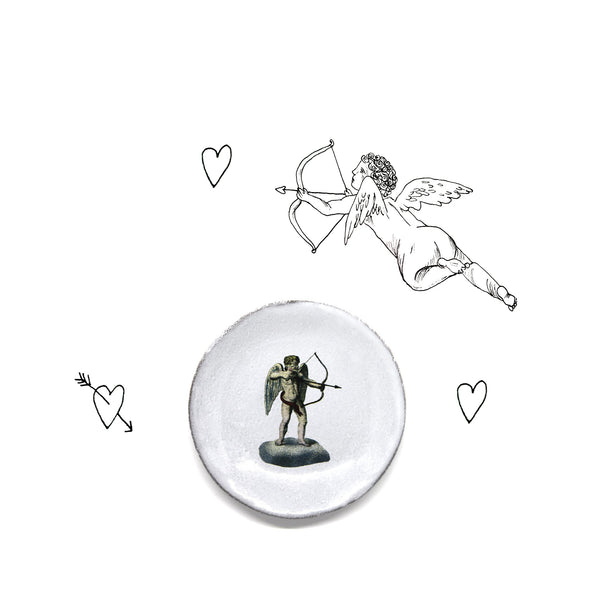 Summerill & Bishop Cupid Saucer By Astier De Villatte 14cm