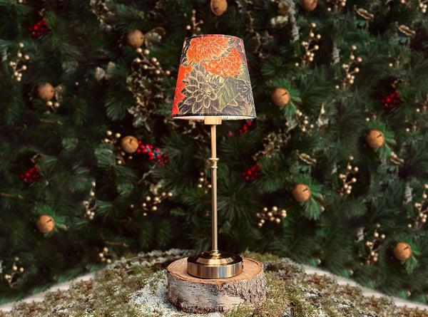 Summerill & Bishop 'Dahlia' Linen French Drum Lampshade 13cm