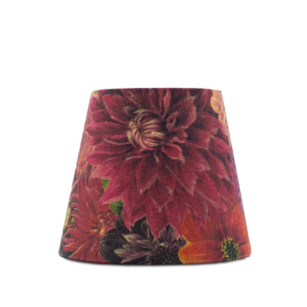 summerill & bishop 'Dahlia' Linen French Drum Lampshade 13cm