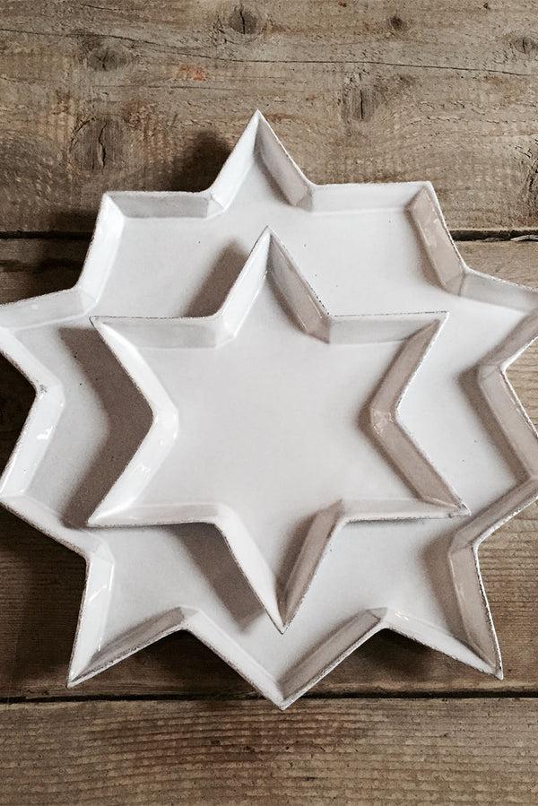 Summerill & Bishop Etoile Dessert Plate By Astier De Villatte 24.5cm