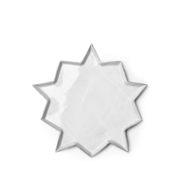 summerill & bishop Etoile Dinner Plate by Astier de Villatte 35.5.cm