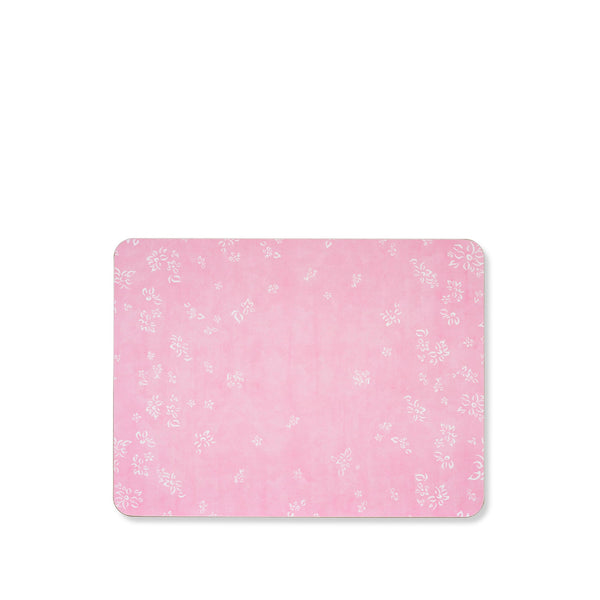 summerill & bishop Falling Flower Cork-Backed Placemat in Pale Pink 29 x 38cm