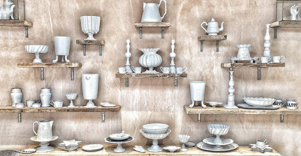 Summerill & Bishop Flame Candle Lid By Astier De Villatte 9cm