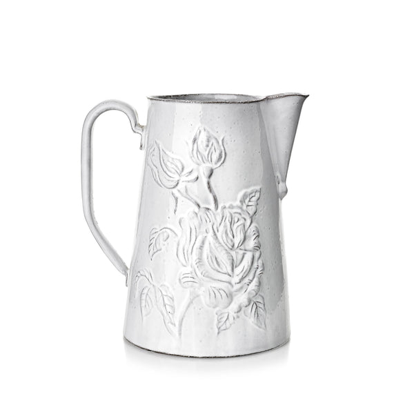 summerill & bishop Fleur Pitcher by Astier de Villatte 21.5cm