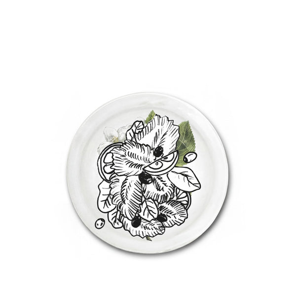 Summerill & Bishop 'Fleurs De Pommier Paradise' Plate By Astier De Villatte 26cm